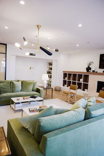 Comfy seating in clubroom